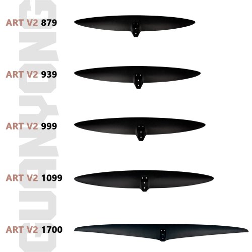 Sayap Depan Carbon Modulus Tinggi untuk Windfoil Hydrofoil Surfing