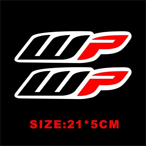 1 Par de Autocolantes para Forquilha de Moto Motocross impermeáveis para Showa KYB WP