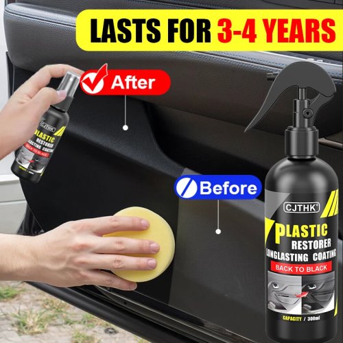 Phục hồi nhựa ô tô – Trả lại độ bóng đen, lớp phủ lâu dài, phục hồi da, đánh bóng và vệ sinh