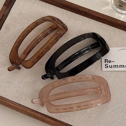 Horquillas para mujer vintage ovaladas retorcidas - Accesorios de moda para el cabello