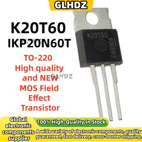 10-30 piezas IKP20N60T 20N60T TO-220 MOSFET de alta calidad y nuevo en existencia