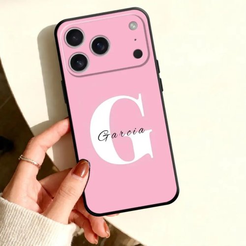 เคสโทรศัพท์ตัวอักษร G หนา สำหรับ Apple iPhone 17 Pro Max, 14, X, 15, XS, 16 Plus, 7, 8, SE, 6, 6S, 11, 13 Mini