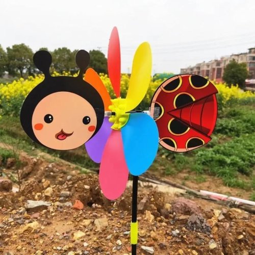Moulins à vent de jardin animaux, cadeau de fête, décoration de pelouse