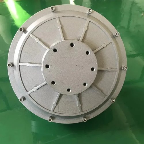 Генератор PMG 500W 200об/мин без сердечника, ветрогенератор с внешним ротором, трехфазный на постоянных магнитах