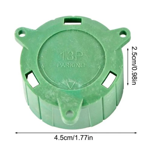 Cache Prise Remorque 13 Broches Résistant aux UV Protège Connecteur RV Compatible avec Toutes Caravanes et Remorques Standard