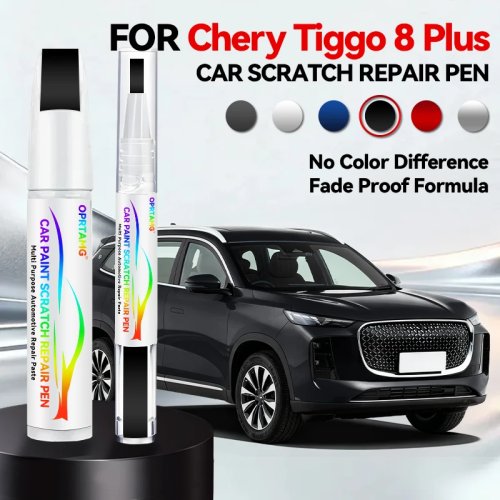 Rotulador de Pintura para Chery Tiggo 8 Plus, Eliminador de Arañazos, Accesorio de Coche DIY, Negro/Blanco/Azul/Rojo/Gris