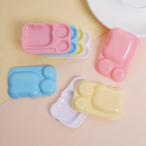Mini beer fastfood dienblad 5 cm, veelkleurig simulatievoedsel voor knutselen en woondecoratie