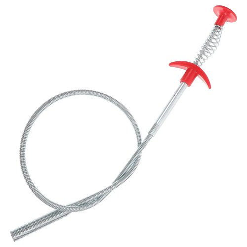 Dụng cụ thông cống linh hoạt có móc, bắt tóc, vệ sinh đường ống