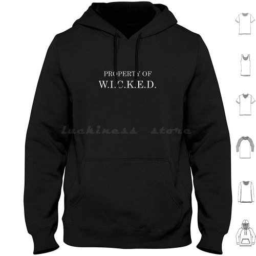 เสื้อฮู้ด Newt จาก The Maze Runner - Property of W.I.C.K.E.D. แขนยาว