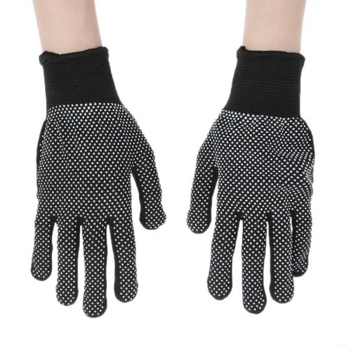Guantes resistentes al calor para peinado (2 uds) para plancha y rizador