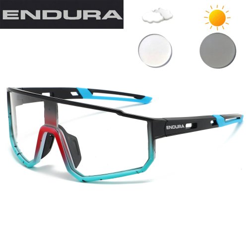 Photochromische Sportbrille für Herren und Damen – Fahrradbrille, Laufbrille, Angelbrille, Outdoor-Sonnenbrille