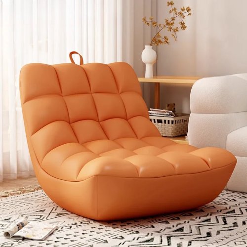 Ghế Sofa Lười Ngả Ra Ngủ Được, Thiết Kế Con Sâu, Ghế Dài Chaise Longue Có Thảm Tatami, Dùng Cho Phòng Ngủ hoặc Ban Công