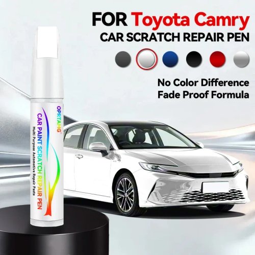 Rotulador de retoque de pintura para Toyota Camry – Elimina arañazos, Accesorio de coche DIY (1996-2025) Blanco 070, Azul 8W7, Negro 209 202 220