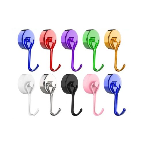 9 Colori Ganci Magnetici Resistenti per Cucina e Ripostiglio