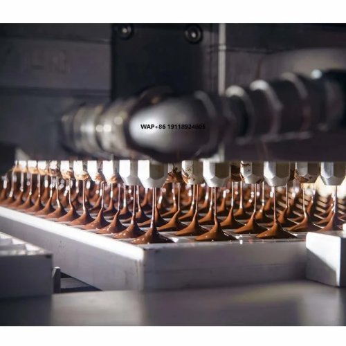 Máy định lượng hạt sô cô la cho dây chuyền sản xuất - Máy làm giọt sô cô la