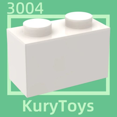 Kury Toys DIY MOC 10 miếng gạch xây dựng 1x2 cho sáng tạo riêng