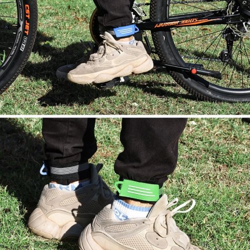 Verstellbarer elastischer Fahrrad-Hosenclip – Sicherer Knöchelriemen fürs Radfahren