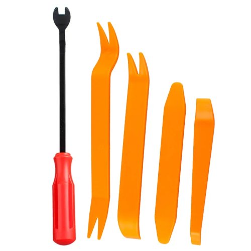 Kit de herramientas para quitar clips y paneles de auto, desarmador de interiores de plástico, reparación