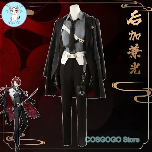 Disfraz de cosplay de Houka Kaneko personalizado, uniforme militar, abrigo, capa para Halloween y Navidad para mujer y hombre