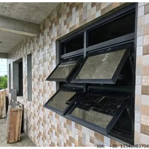 Cadre en aluminium anti-tempête pour grandes baies vitrées, pour balcons et terrasses