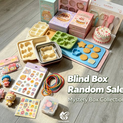 Mystery Blind Box en Solde, Moules à Gâteaux Multi-styles, Pack d'Accessoires de Pâtisserie Aléatoires