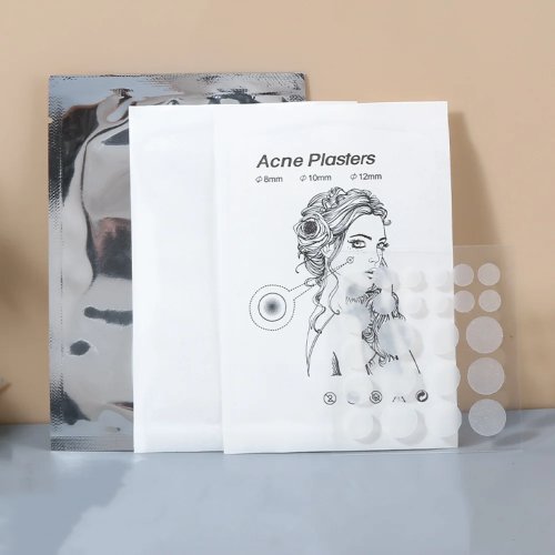Miếng dán trị mụn trong suốt, sticker làm đẹp thấm hút, miếng dán làm sạch