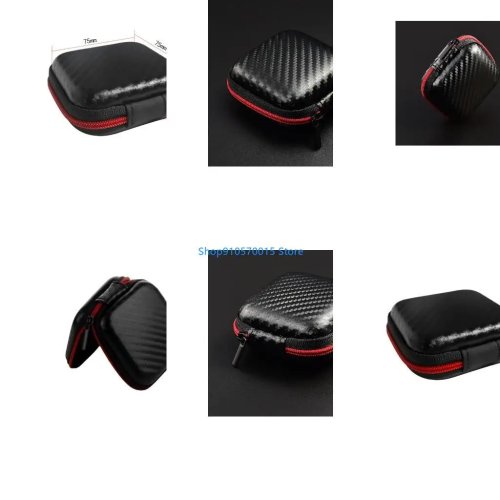 B95C Estuche y bolsa de transporte de fibra de carbono para electrónicos y accesorios