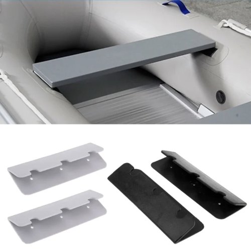 2Pcs PVC Boat Seat Hook Clips Brackets for Inflatable Boats, Dinghy, Kayak - Accessory