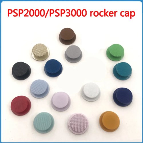 2 Stück Analogstick-Kappen für Sony PSP 2000/3000/E1000, 3D-Joystick-Ersatz