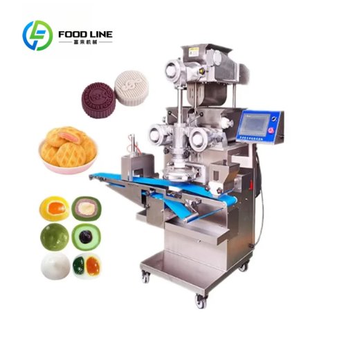 Máquina automática comercial para hacer Kubba, Croquetas, Coxinha y Falafel - Personalizable para producción de snacks