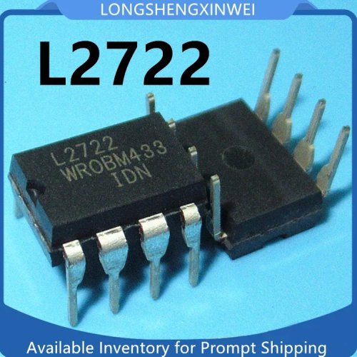 L2722 IC Chip DIP-8 Original – 1 Piece