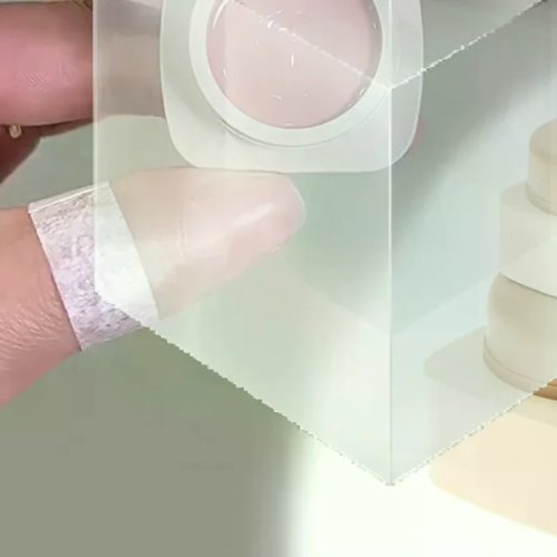 5/20g Empty Plastic Square Cosmetic Jars & Containers for Nail Art, Face Cream, Makeup Lotion