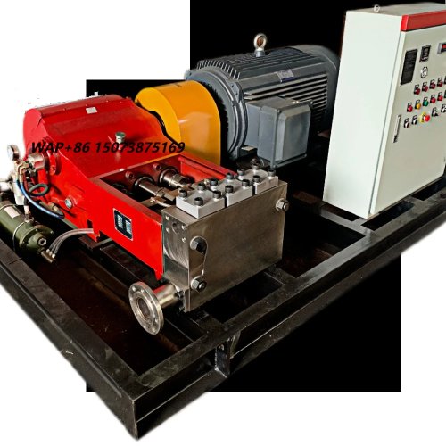 Professional High Pressure Washer Water Pump Descaling Stripping Wet Sandblasting Hydro Blasting Machine