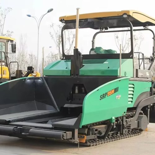 Pavimentadora de asfalto SRP95M PLUS de marca superior con estabilidad en venta