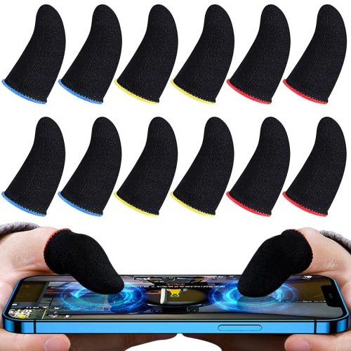 Ditale per gaming PUBG, anti sudore, anti graffio, sensibile al touch screen, guanti per cellulare