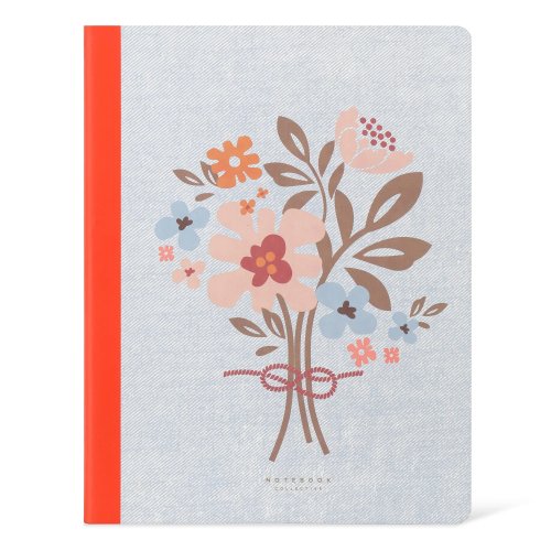 Wildflowers College Ruled Composition Notebook 7.5"x9.75"