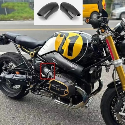 1/2 PCS Protège-Admission en Fibre de Carbone pour BMW R nineT R9T