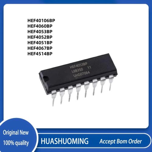 10 шт./лот НОВИЙ HEF40106BP HEF4060BP HEF4053BP HEF4052BP HEF4051BP HEF4067BP HEF4014BP HEF4014BE DIP
