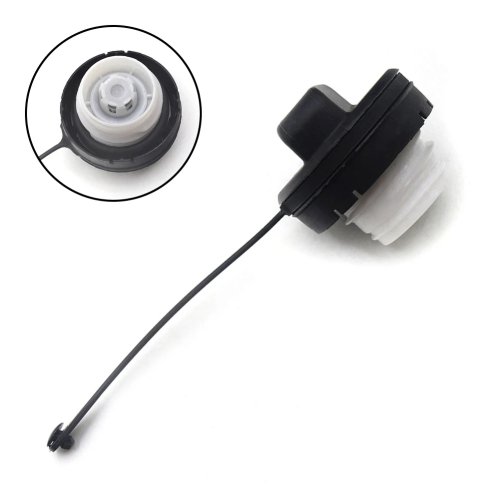 Tapa de Tanque de Gasolina de Repuesto Negro, Reemplazo Directo, Instalación Fácil, Ajuste Original