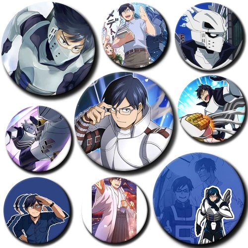 Anime Pin Tenya Ida 58mm – Soft Emaille Broche voor rugzak en kleding, cadeau
