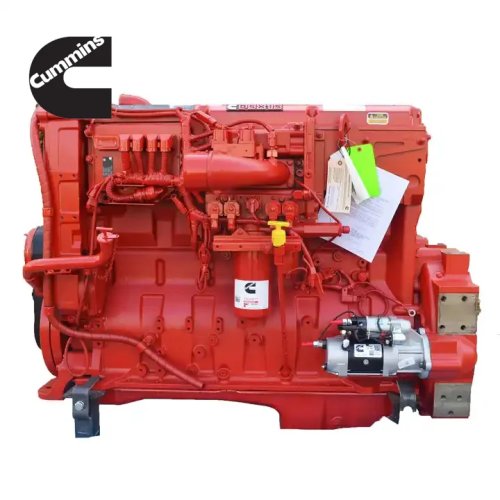 Novo motor diesel Cummins QSX15 de 4 tempos, conjunto