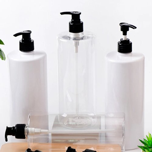 Bình bơm xà phòng 1000ml cho phòng tắm, dung tích lớn, chai dầu gội và sữa tắm có thể nạp lại, hộp đựng kem dưỡng