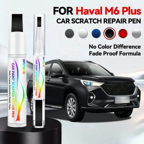 Rotulador de retoque de pintura para coche, elimina arañazos, DIY, accesorio de automóvil, colores: negro, blanco, plata, marrón, para Haval M6 PLUS 2017-2025 B06 B06M