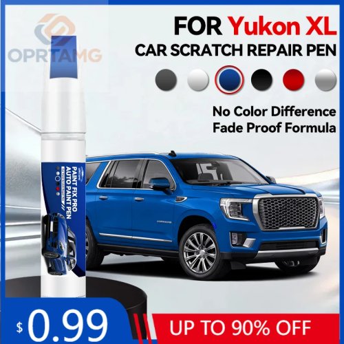 Car Paint Repair Pen for GMC Yukon XL 1990-2026, Scratch Remover Touch Up, DIY Auto Accessories, Black