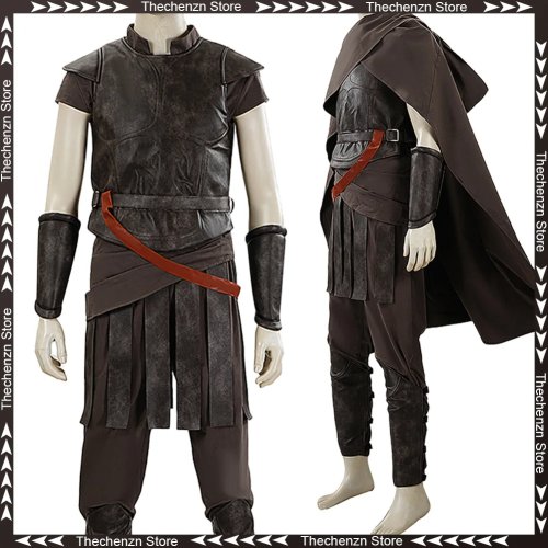 Fato de Cosplay de Odisseu Guerreiro Medieval para Homem – Roupa de Halloween