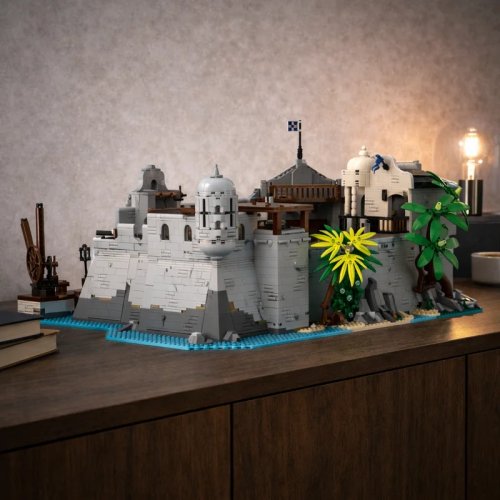 Набір з 6725 деталей MOC Піратська фортеця Будівельні блоки, творча DIY модель, преміум декор для дорослих та дітей