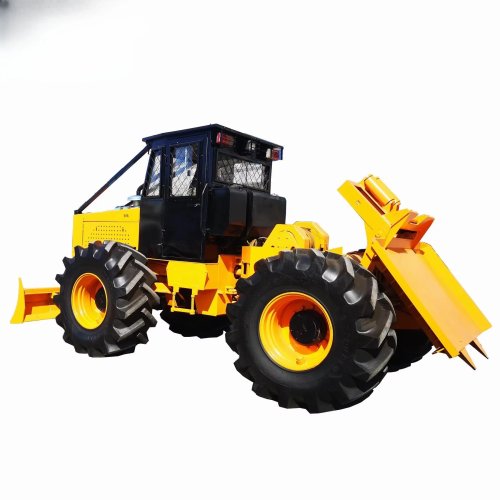 8 Ton Mini Log Skidder with ATV Chains for Forestry Logging