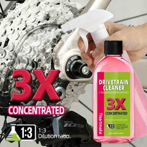 Środek do czyszczenia łańcucha rowerowego 100ml - Odtłuszczacz w sprayu do napędu