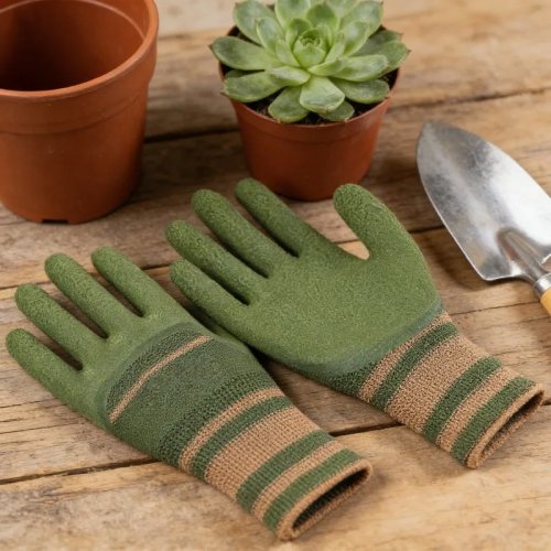 Gärtnerhandschuhe (Paar), stichfest, abriebfest, Unisex, für Kakteen, Rosen und Brombeeren