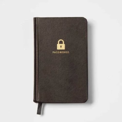 Wachtwoorden logboek, 3.5" x 5.5", 2 stuks